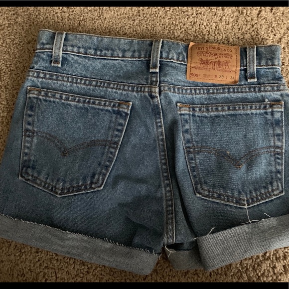 Levi's Pants - Levi jeans- cutoff shorts
